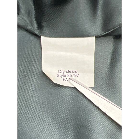 J. Crew Black Wool / Cashmere Cropped Double Breasted Jacket Size 6 - Picture 8 of 8